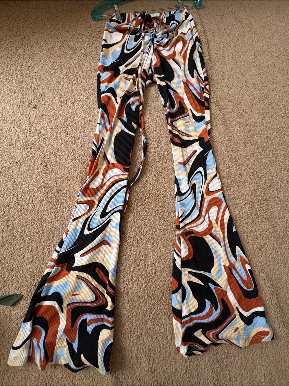Rue21 Multicolor Retro Bootcut Flare Pants.